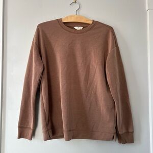 Crewneck Brown Sweater